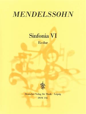 Felix Mendelssohn Bartholdy: Sinfonia VI Es-Dur: Cordes (Ensemble)