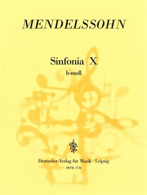 Felix Mendelssohn Bartholdy: Sinfonia X h-moll: Cordes (Ensemble)
