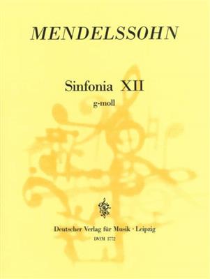 Felix Mendelssohn Bartholdy: Sinfonia XII g-moll: Cordes (Ensemble)