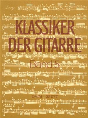 Klassiker der Gitarre, Band 5: Solo pour Guitare