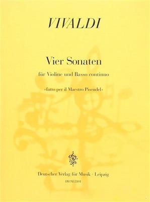 Antonio Vivaldi: Vier Sonaten: Violon et Accomp.