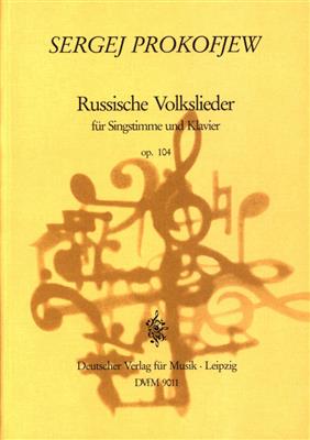 Sergei Prokofiev: Russische Volkslieder op. 104: Chant et Piano