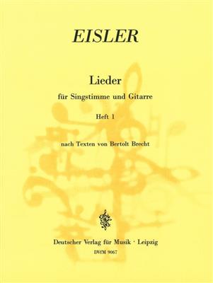 Hans Eisler: Ausgewählte Lieder 1: Chant et Guitare