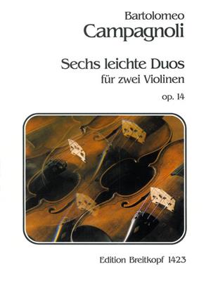 Bartolomeo Campagnoli: Sechs leichte Duos op. 14: Duos pour Violons