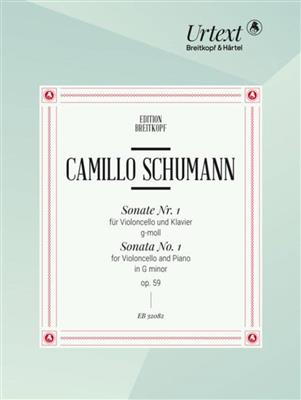 Camillo Schumann: Sonate Nr. 1: Violoncelle et Accomp.