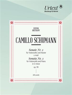Camillo Schumann: Sonate Nr. 2: Violoncelle et Accomp.
