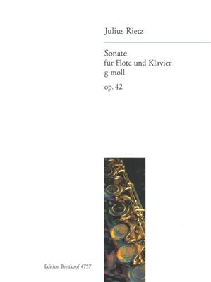 Julius Rietz: Sonate g-moll op. 42: Flûte Traversière et Accomp.