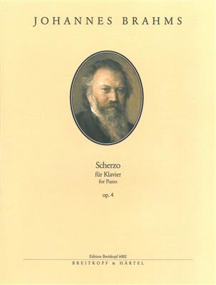 Johannes Brahms: Scherzo es-moll op. 4: Solo de Piano