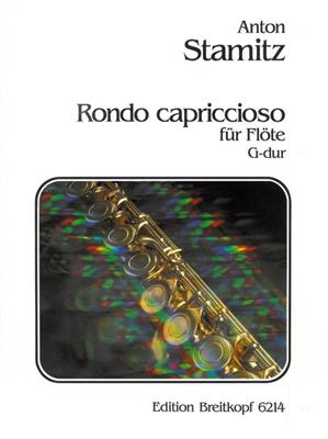 Anton Stamitz: Rondo capriccioso G-dur: Solo pour Flûte Traversière