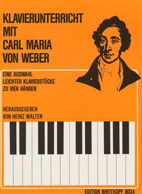 Carl Maria von Weber: Auswahl vierhänd.Originalwerke: Piano Quatre Mains