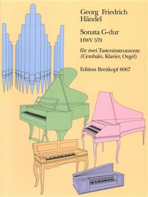 Georg Friedrich Händel: Sonata G-Dur HWV 579: Piano Quatre Mains