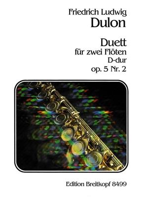 Friedrich Ludwig Dulon: Duo op. 5/2: Duo pour Flûtes Traversières