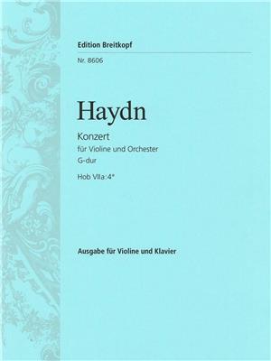 Franz Joseph Haydn: Violinkonzert G-dur Hob VIIa:4: Orchestre et Solo