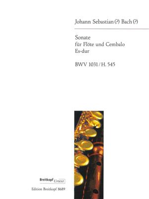 Johann Sebastian Bach: Sonate Es-dur BWV 1031: Flûte Traversière et Accomp.
