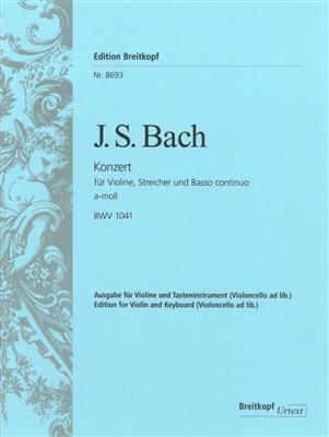 Johann Sebastian Bach: Violinkonzert a-moll BWV 1041: Cordes (Ensemble)