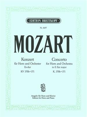 Wolfgang Amadeus Mozart: Hornkonzert Es-dur KV 370b/371: (Arr. Christian Rudolf Riedel): Cor Français et Accomp.