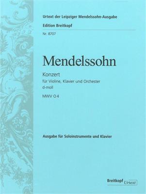 Felix Mendelssohn Bartholdy: Konzert d-moll: Orchestre à Cordes et Solo