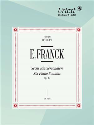 Eduard Franck: Six Piano Sonatas Op. 40: Solo de Piano