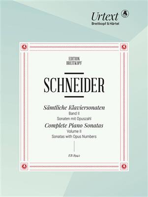 Friedrich Schneider: Complete Piano Sonatas in 4 Volumes: Solo de Piano