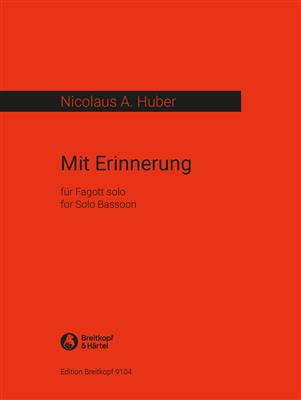 Nicolaus A. Huber: Mit Erinnerung: Solo pour Basson