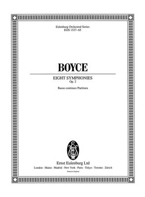 William Boyce: 8 Symphonies op. 2: Orchestre Symphonique