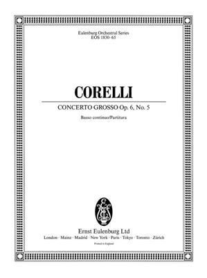 Arcangelo Corelli: Concerto grosso B-Dur op. 6/5: Cordes (Ensemble)