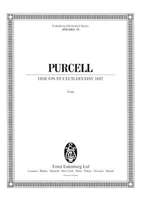 Henry Purcell: Ode on St. Cecilia's Day 1692: Chœur Mixte et Ensemble