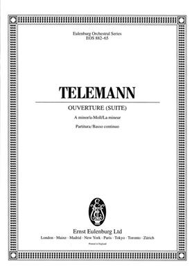 Georg Philipp Telemann: Ouvertüre (Suite) a-Moll: Ensemble de Chambre