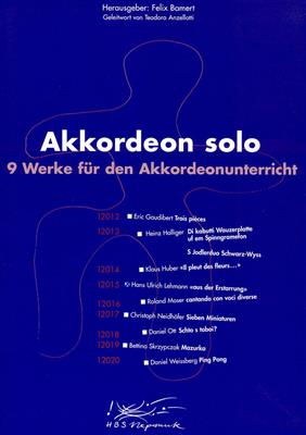 Hans Ulrich Lehmann: Aus der Erstarrung: Solo pour Accordéon