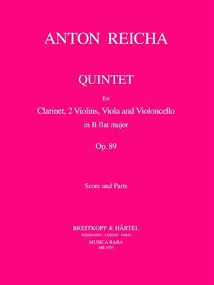 Anton Reicha: Quintett in B: Ensemble de Chambre