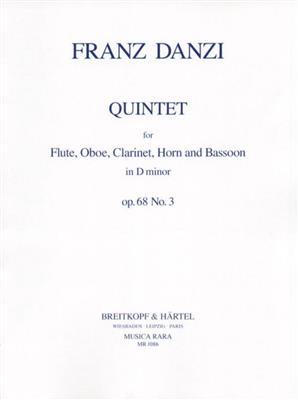 Franz Danzi: Quintett in d op. 68 Nr. 3: Quintette à Vent