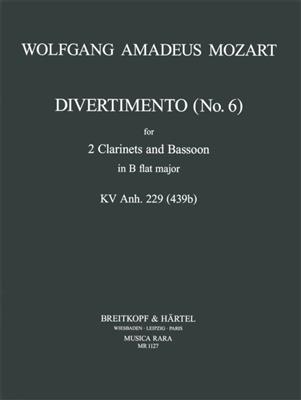 Wolfgang Amadeus Mozart: Divertimento Nr. 6 KV Anh. 229: Bois (Ensemble)