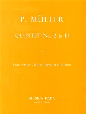 Peter Müller: Quintett in Es Nr. 2: Quintette à Vent