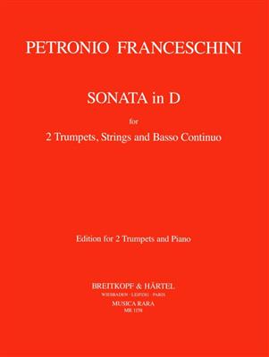 Petronio Franceschini: Sonata in D: Duo pour Trompettes