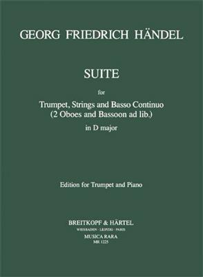 Georg Friedrich Händel: Suite In D - Trumpet/Piano: Trompette et Accomp.