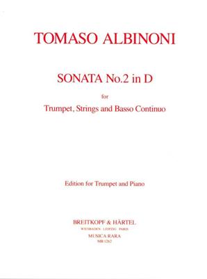 Tomaso Albinoni: Sonata Nr. 2 in D: Trompette et Accomp.