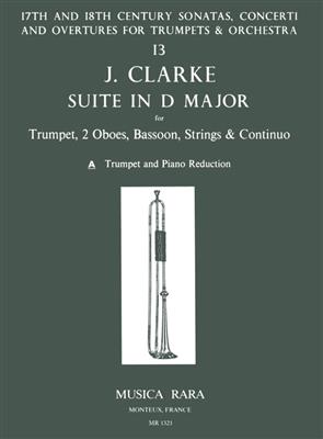 Jeremiah Clarke: Suite in D Major: Ensemble de Chambre