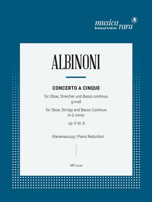 Tomaso Albinoni: Concert 08 G Op.9: Hautbois et Accomp.