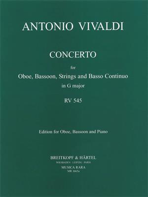Antonio Vivaldi: Concerto in G RV 545: Orchestre et Solo