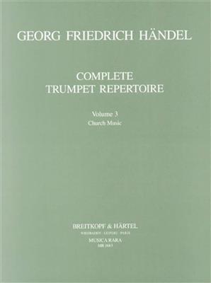 Georg Friedrich Händel: Orchesterstud. Trompete Bd.III: Solo de Trompette