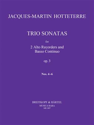 Jacques-Martin Hotteterre: Trio Sonaten 2 Op.3: Duo pour Flûtes à Bec