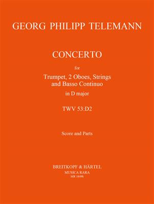 Georg Philipp Telemann: Concerto No.3 in D TWV 53:D2: Ensemble de Chambre