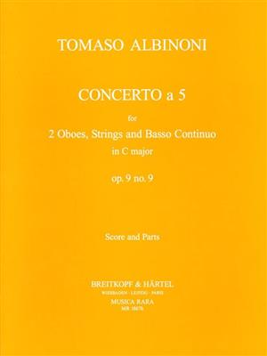 Tomaso Albinoni: Concerto a 5 in C op. 9/9: Ensemble de Chambre