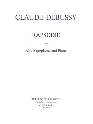 Claude Debussy: Rapsodie: Saxophone Ténor et Accomp.