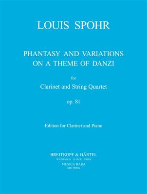 Louis Spohr: Fantasie und Variationen op.81: Clarinette et Accomp.