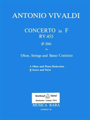 Antonio Vivaldi: Concerto in F RV 455: Orchestre et Solo