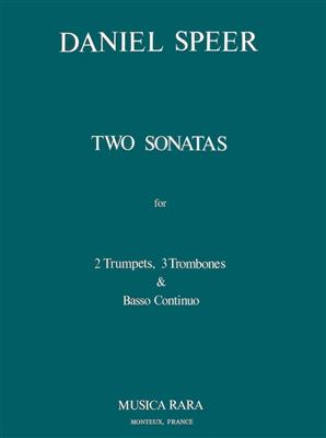 Georg Daniel Speer: Zwei Sonaten in C: Ensemble de Cuivres