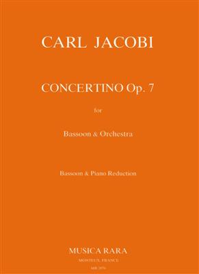 Carl Jacobi: Concertino op. 7: Basson et Accomp.