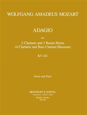 Wolfgang Amadeus Mozart: Adagio KV 411 (484a): Clarinettes (Ensemble)