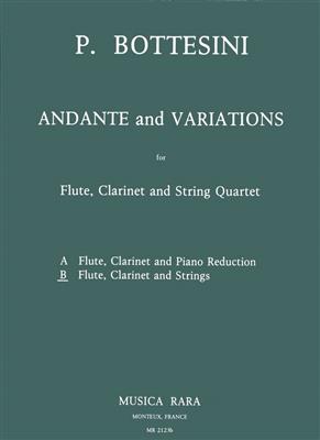 Pietro Bottesini: Andante und Variationen: Ensemble de Chambre